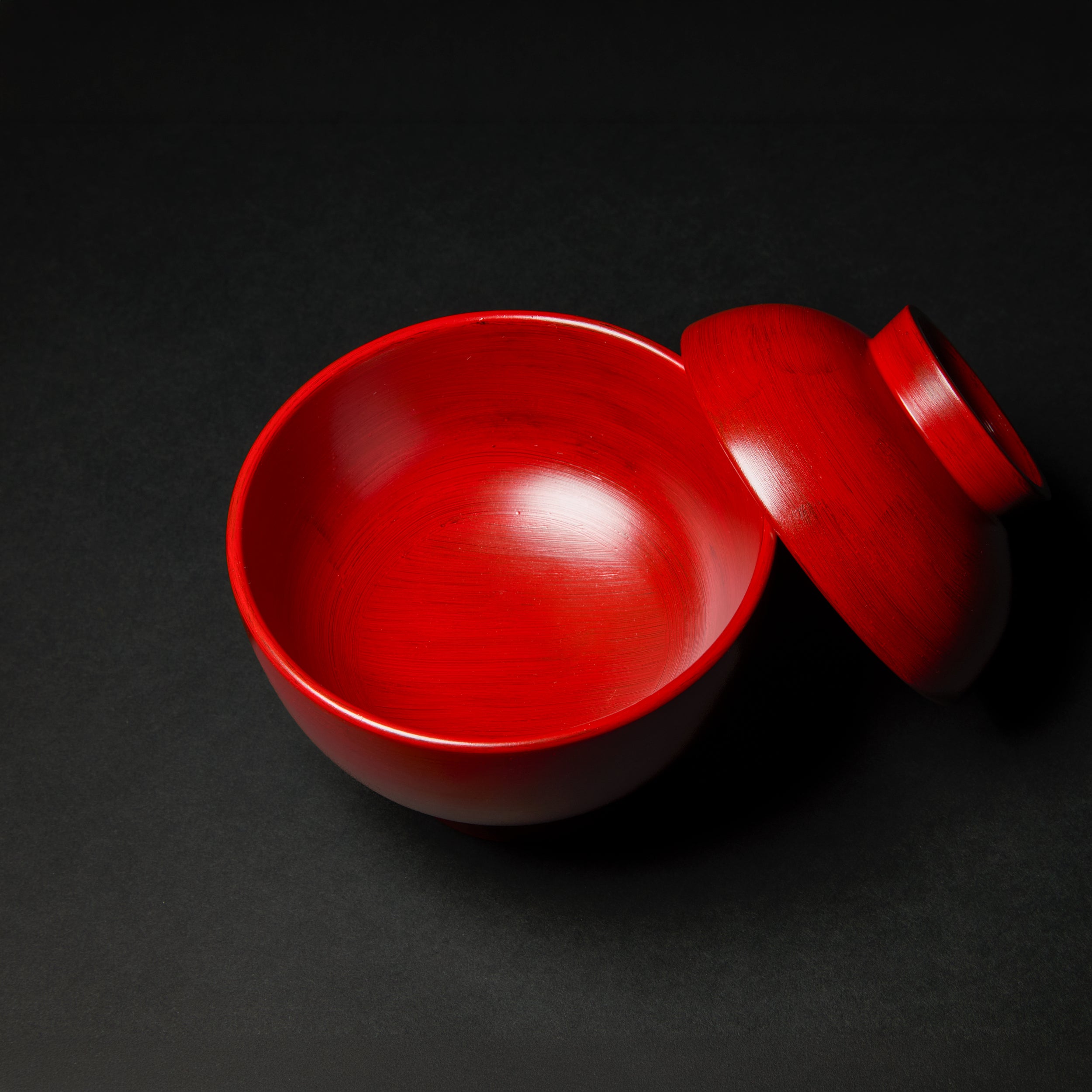 Negoro Lacquer: Lidded Bowl