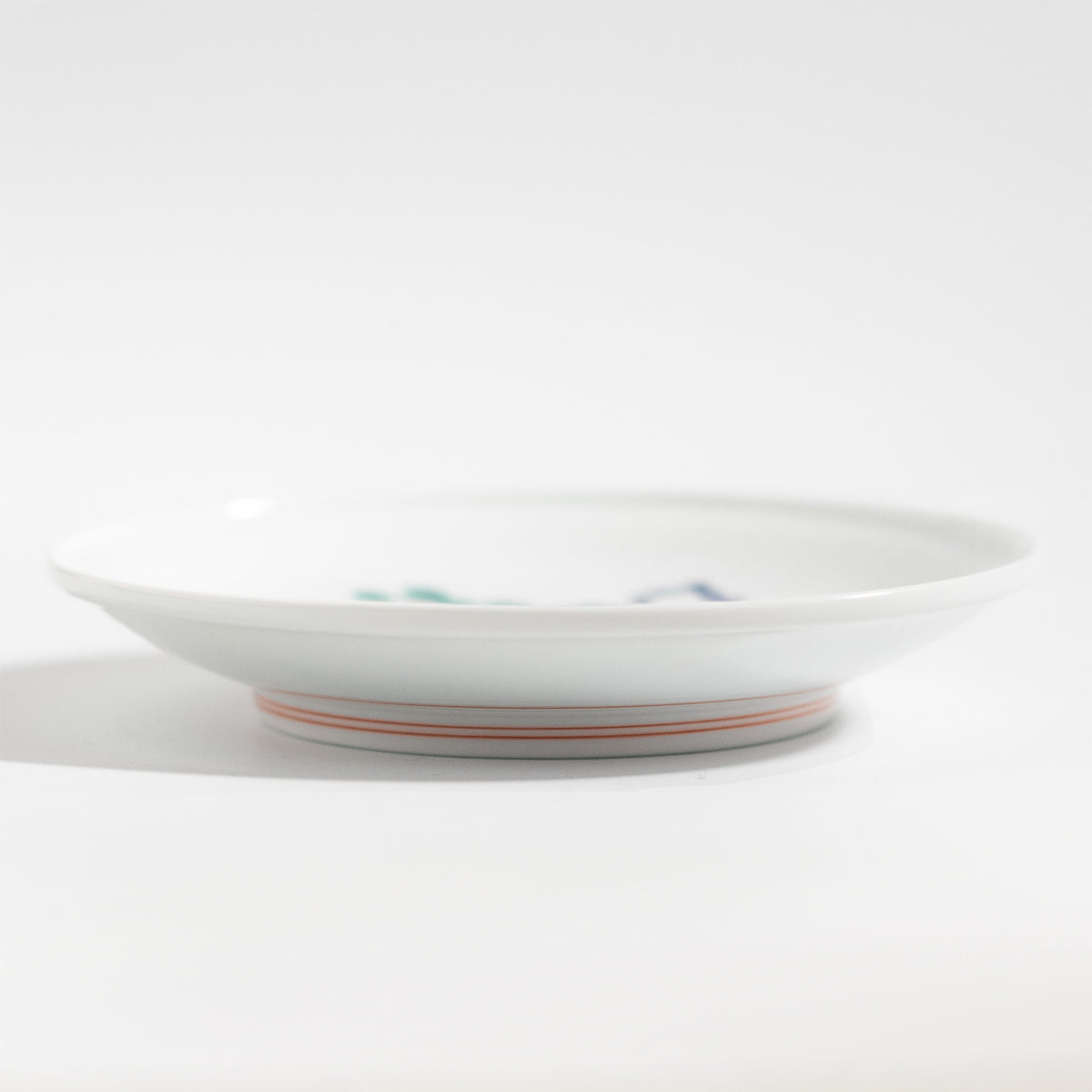 Arita Ware: Pine, Bamboo, Plum Trees and Bird Motif Kakiemon Porcelain Plate