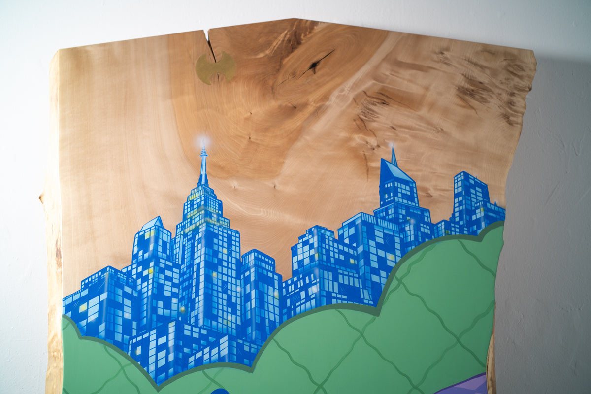 Live Edge Slab – TOCHI C1102 – VANDALIZED Edition