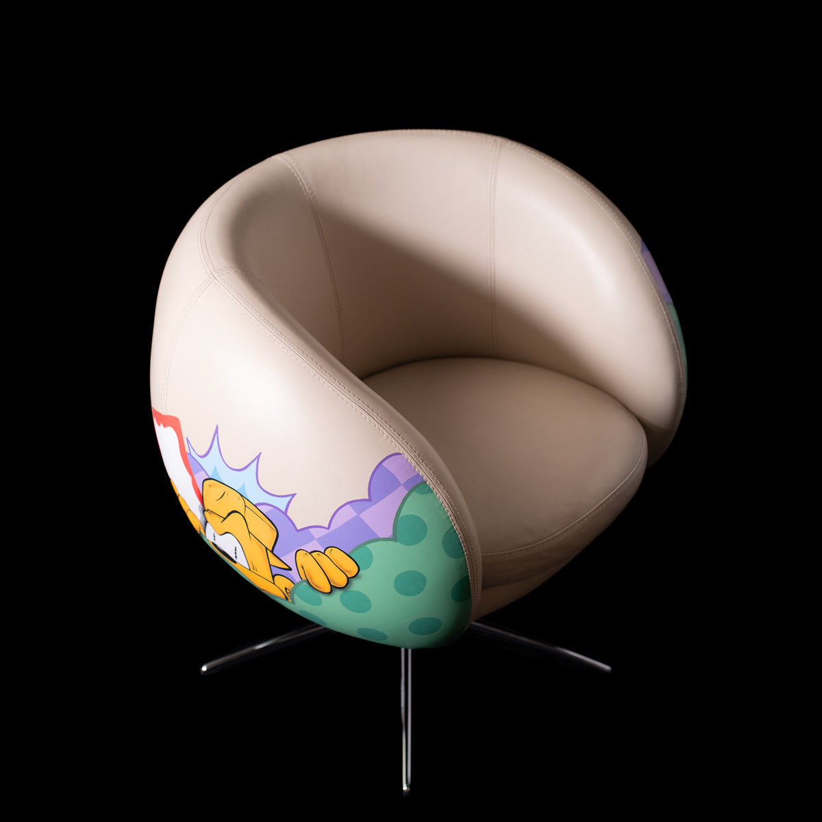 chair A-29 "KABUTO" — VANDALIZED Edition