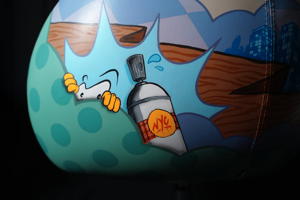 chair A-29 "KABUTO" — VANDALIZED Edition