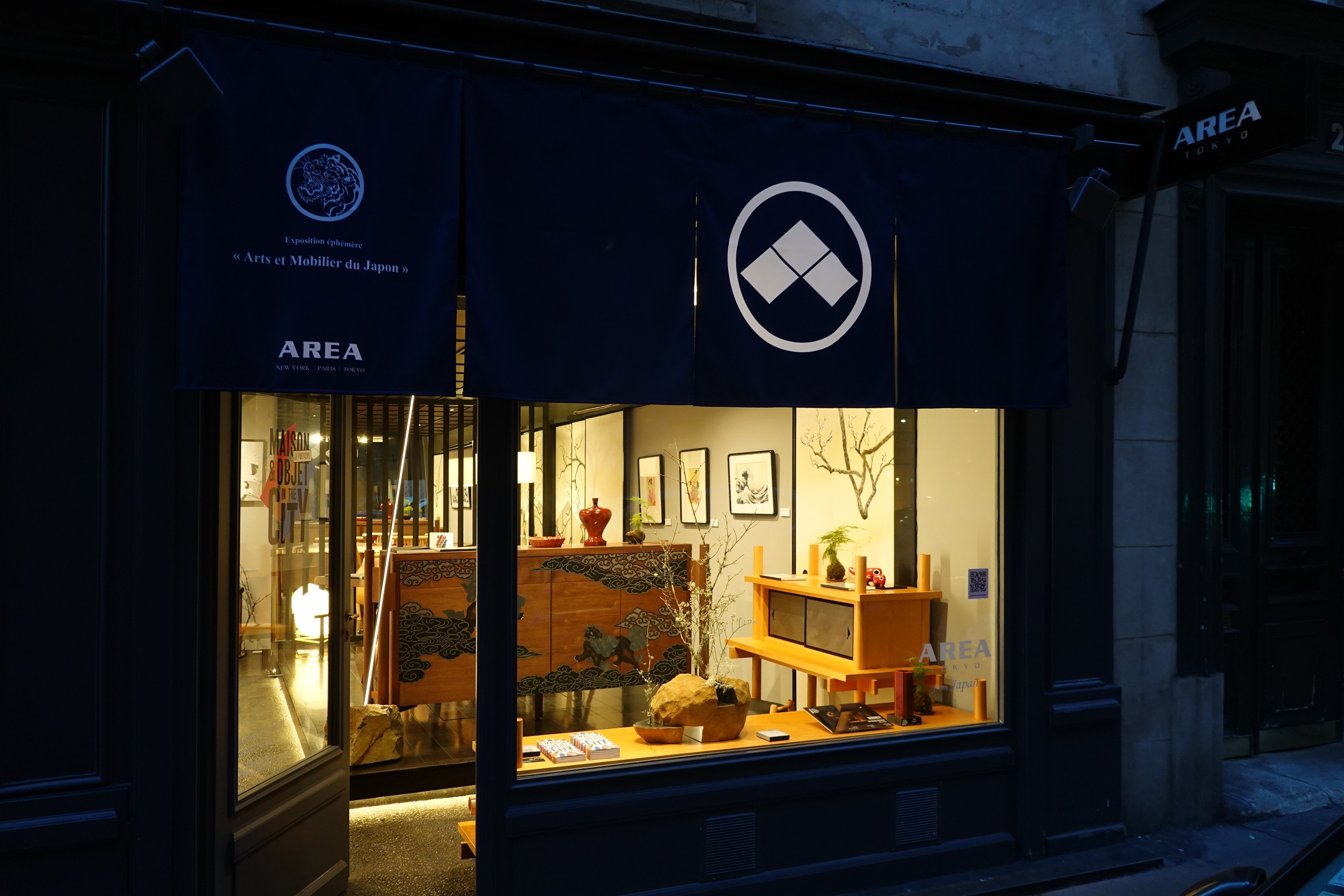 [AREA Paris] Exhibition “Japanese Arts & Furniture”