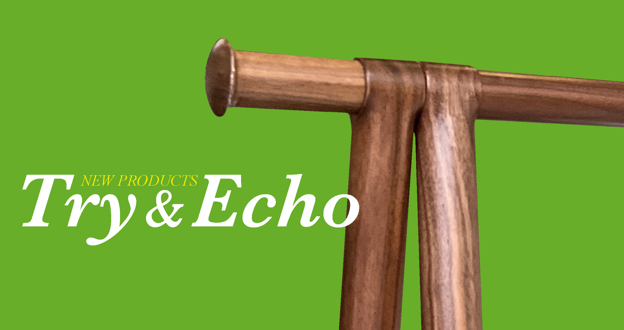 【Exclusive for Customers】Try & Echo AREA's New Coat Rack