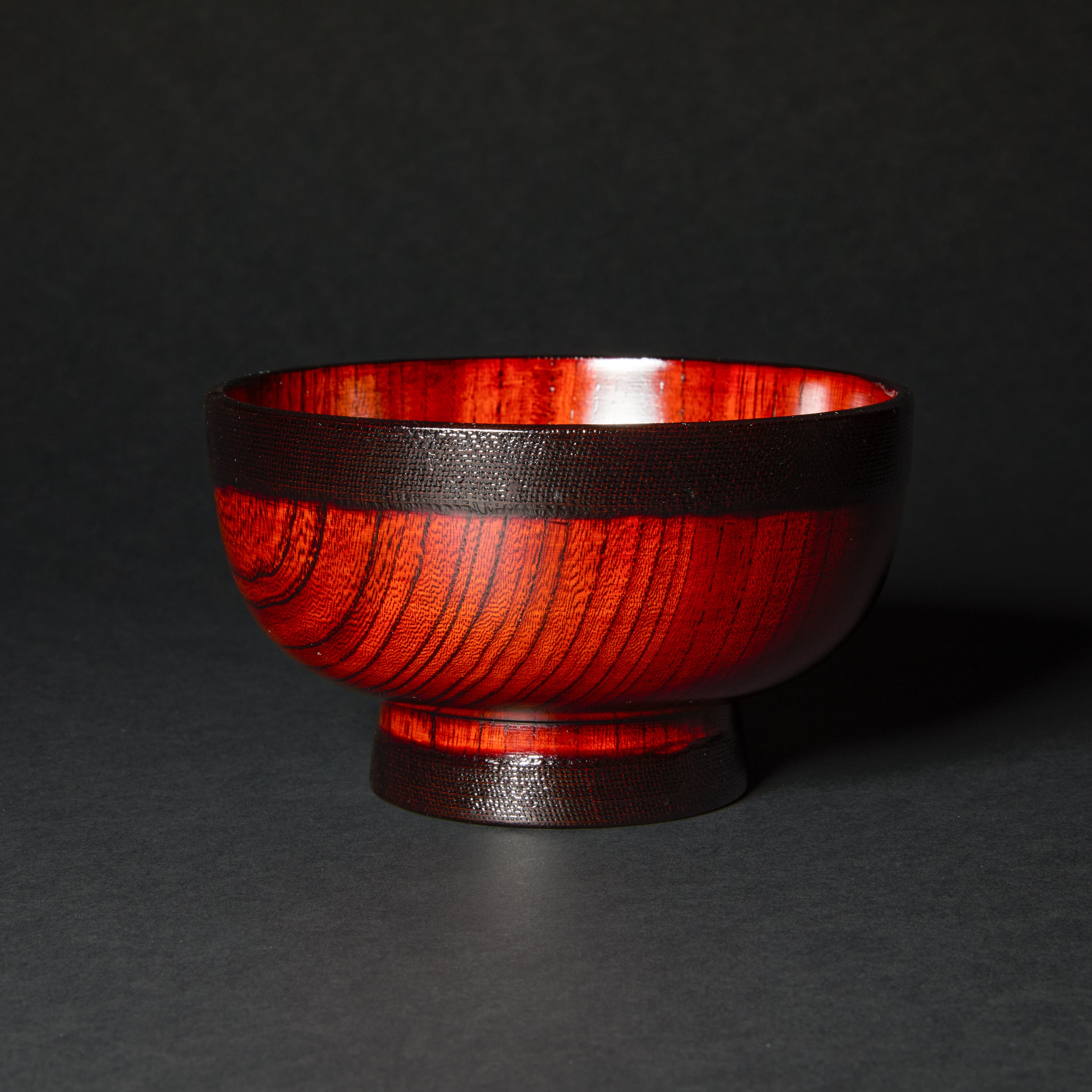 Negoro Lacquer: Large Flat Bowl
