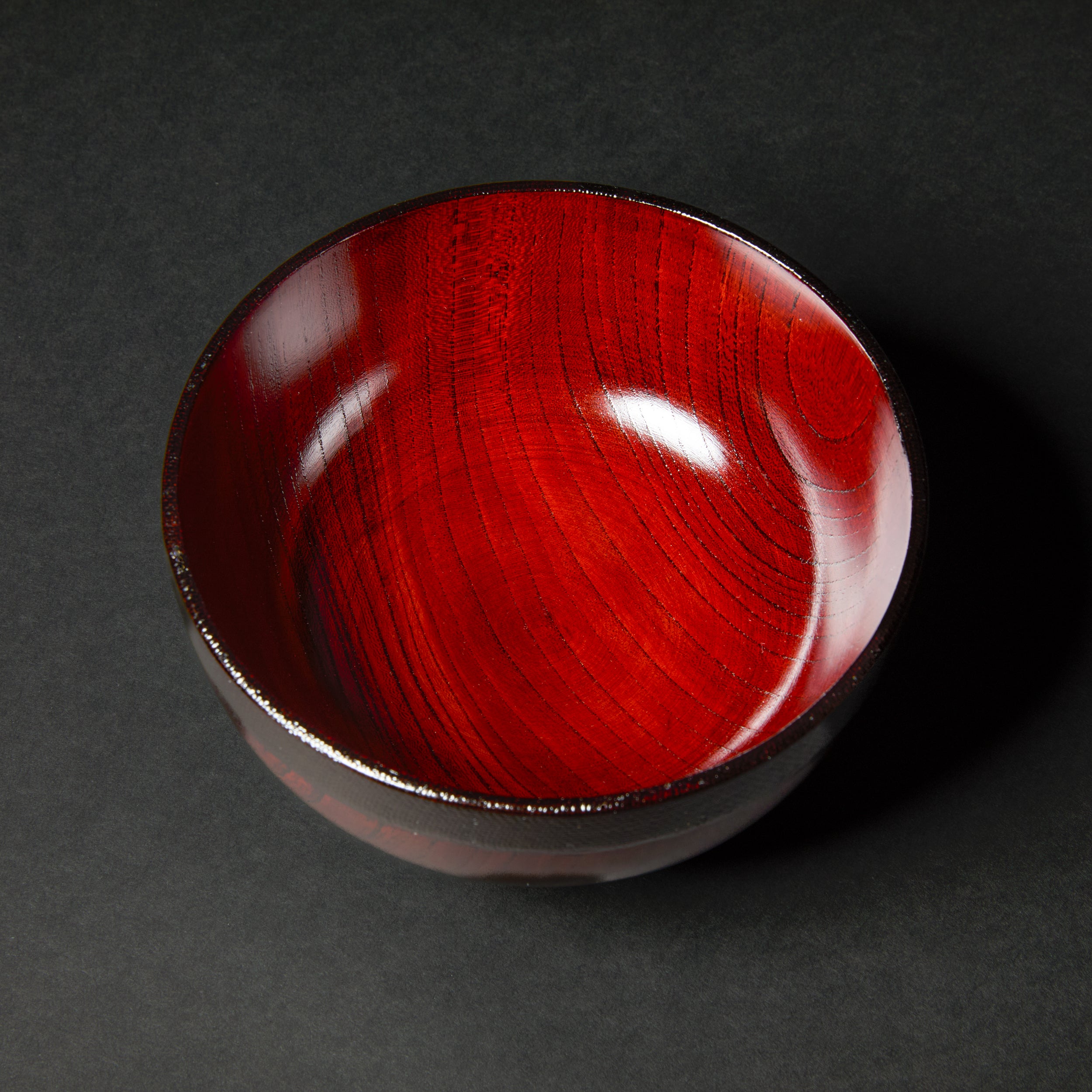 Negoro Lacquer: Large Flat Bowl