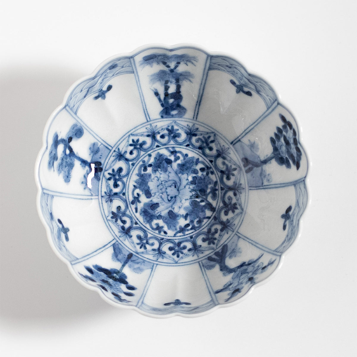 Kutani Ware: Set of 5 Small Bowls