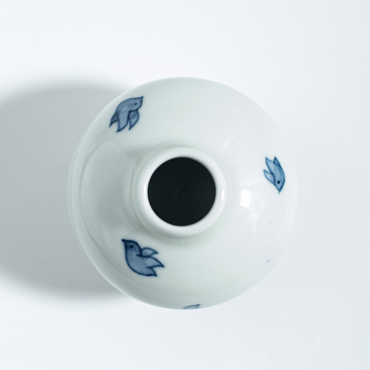 Arita Ware: Tear Bottle "Chidori"