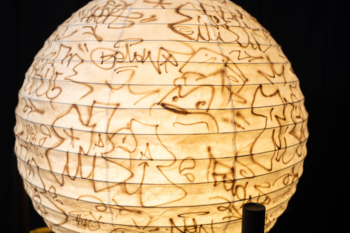 floor lamp HASHIRAMA – VANDALIZED Edition