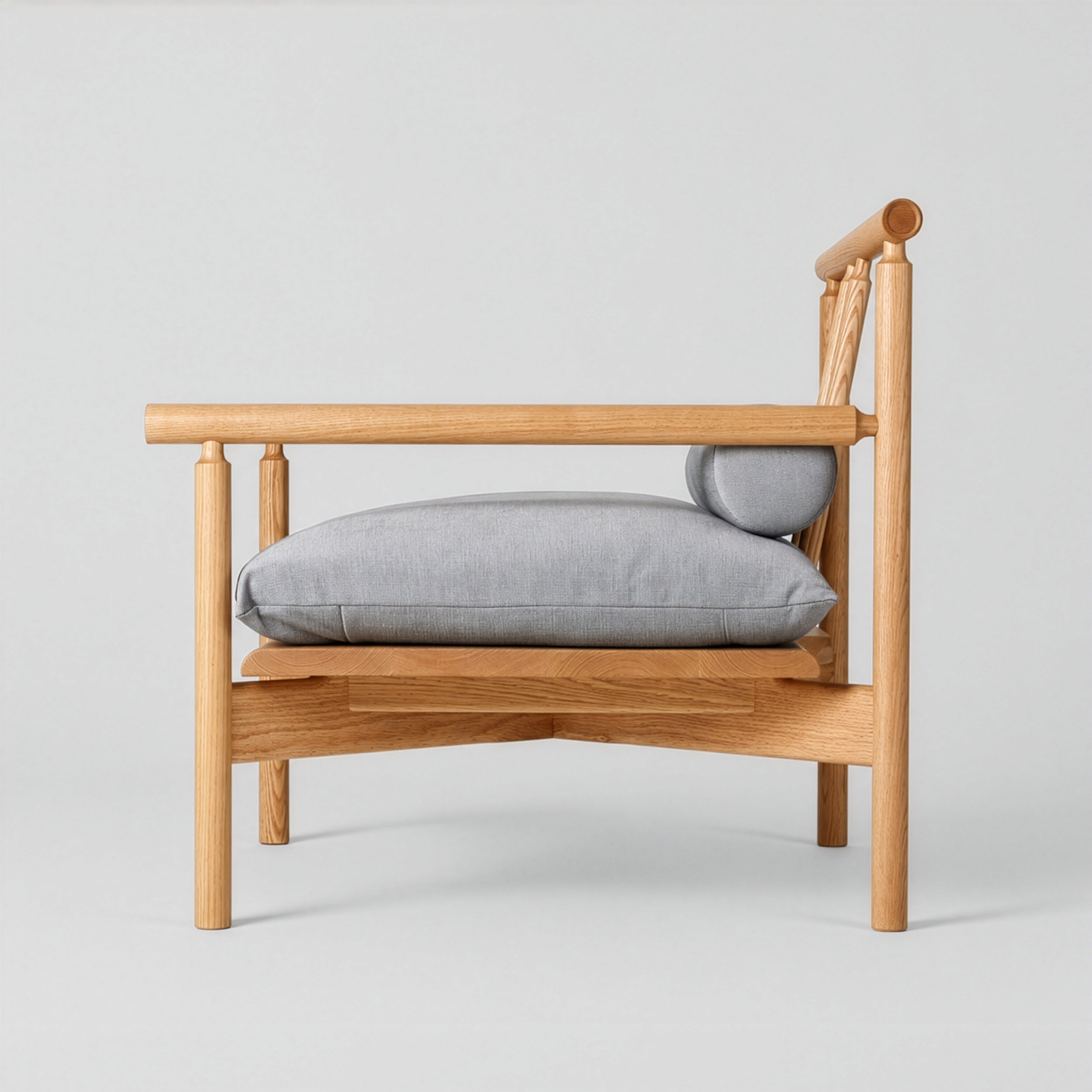 Fauteuil lounge A-25 « HASHIRAMA »