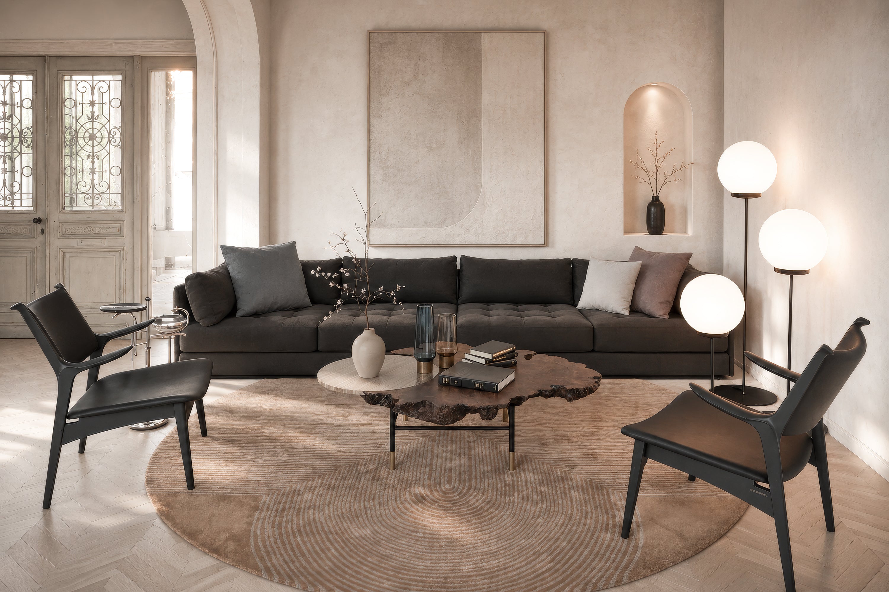 AREA｜coffee table VOLCANO｜New York, Paris, Tokyo - Craftsmanship