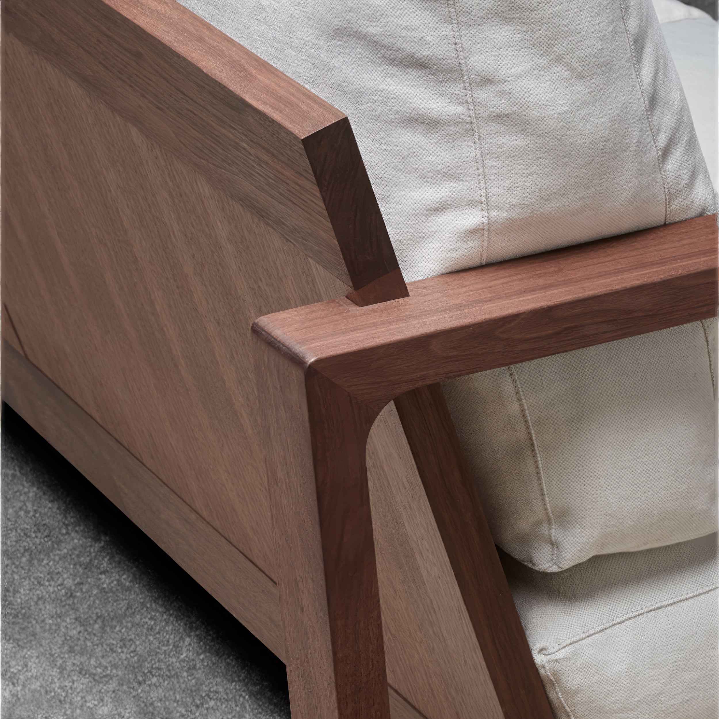 canapé à structure en bois PACIFIC